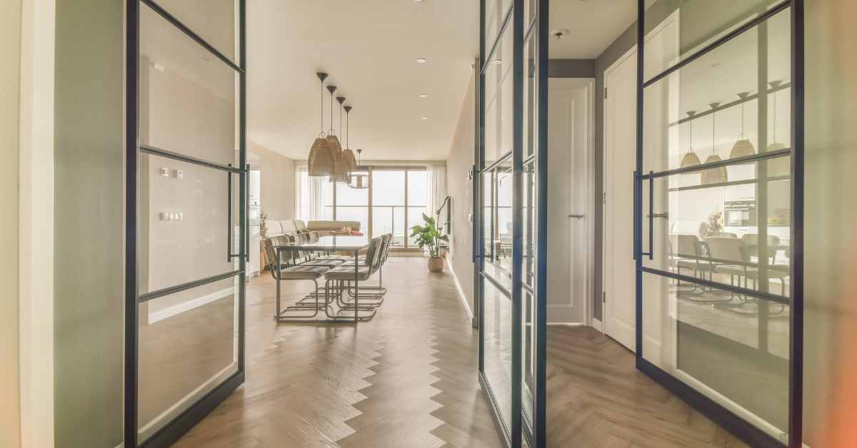 Aluminium Pivot Doors in Kempton Park by Felix Glass